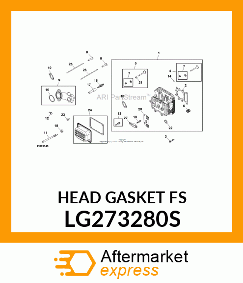 GASKET, CYLINDER HEAD LG273280S