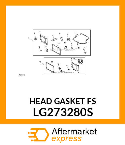 GASKET, CYLINDER HEAD LG273280S