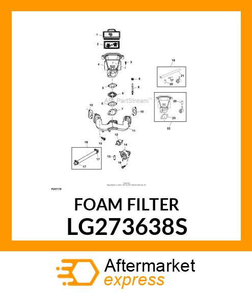 FILTER, PRE LG273638S