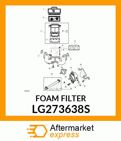 FILTER, PRE LG273638S