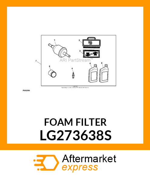 FILTER, PRE LG273638S