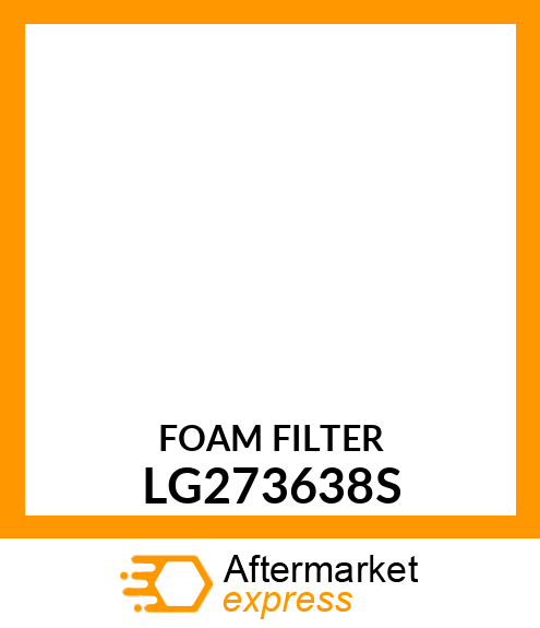 FILTER, PRE LG273638S