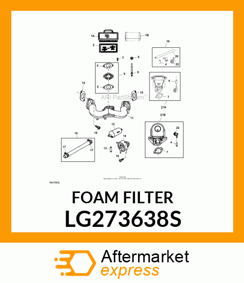 FILTER, PRE LG273638S