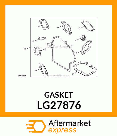 Gasket LG27876