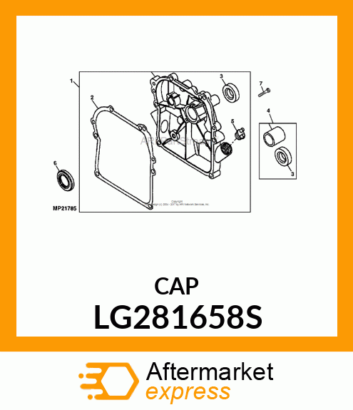 PLUG, OIL FILLER LG281658S