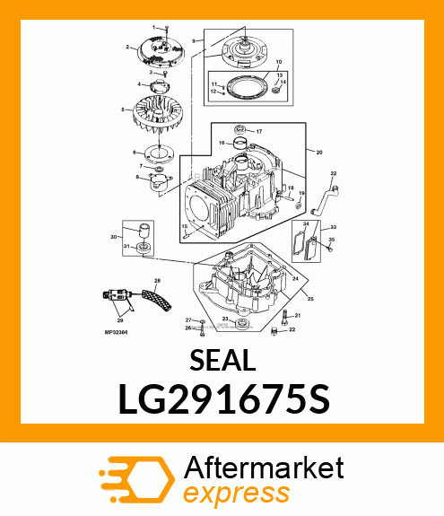 SEAL, SEAL, OIL LG291675S