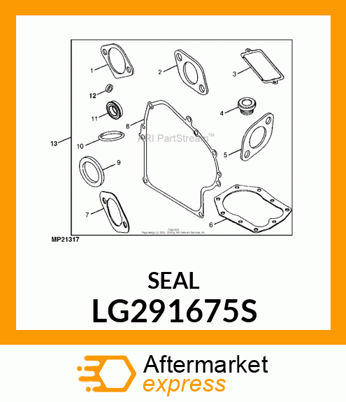 SEAL, SEAL, OIL LG291675S