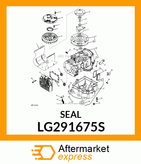 SEAL, SEAL, OIL LG291675S