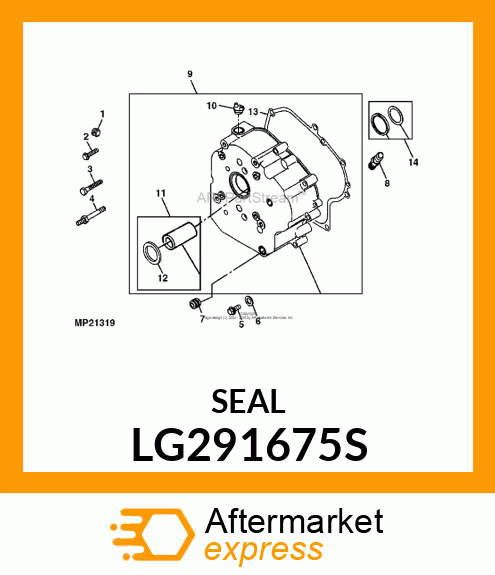 SEAL, SEAL, OIL LG291675S