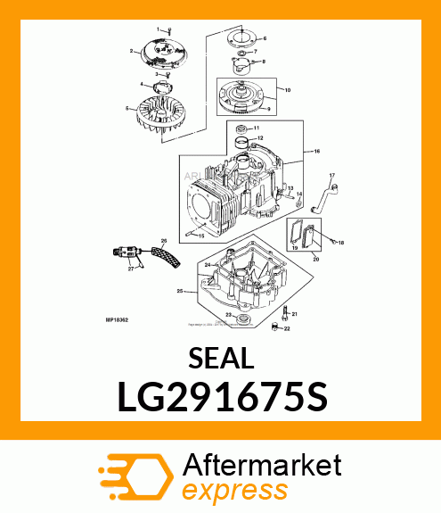 SEAL, SEAL, OIL LG291675S