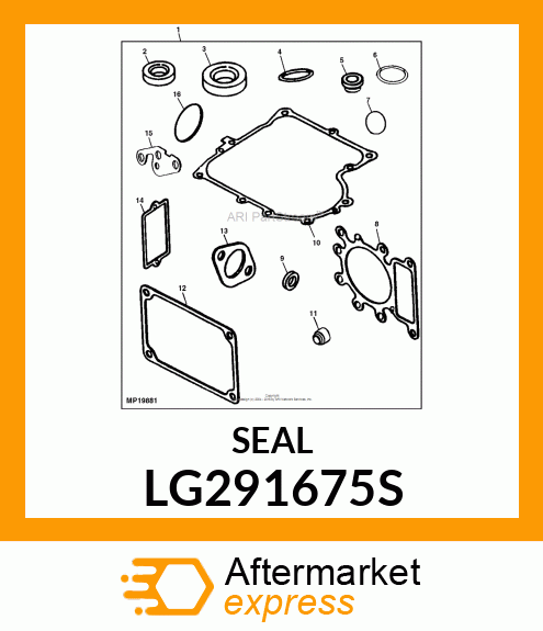 SEAL, SEAL, OIL LG291675S