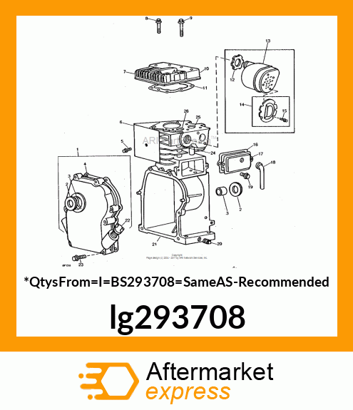 BUSHING lg293708