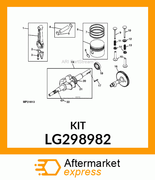 Piston Ring Kit LG298982