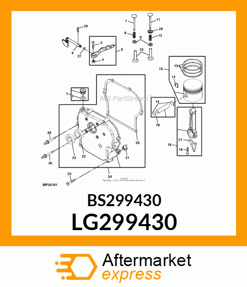 Rod Connecting LG299430