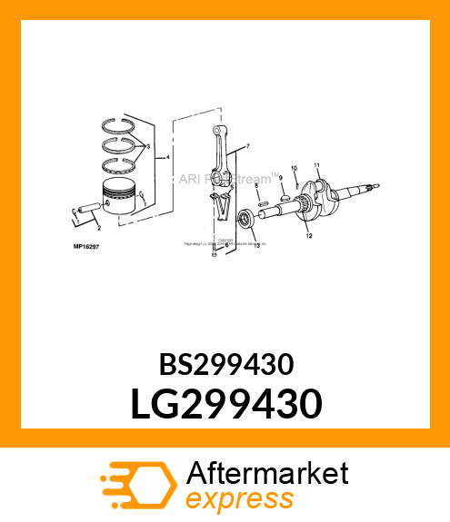 Rod Connecting LG299430