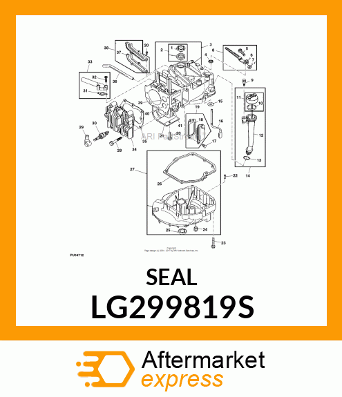 SEAL, OIL LG299819S