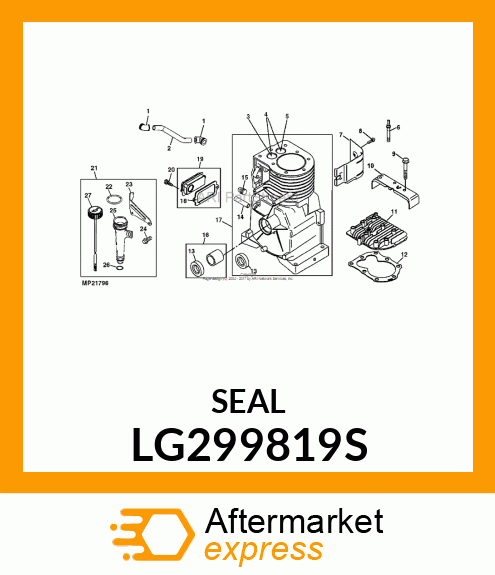 SEAL, OIL LG299819S