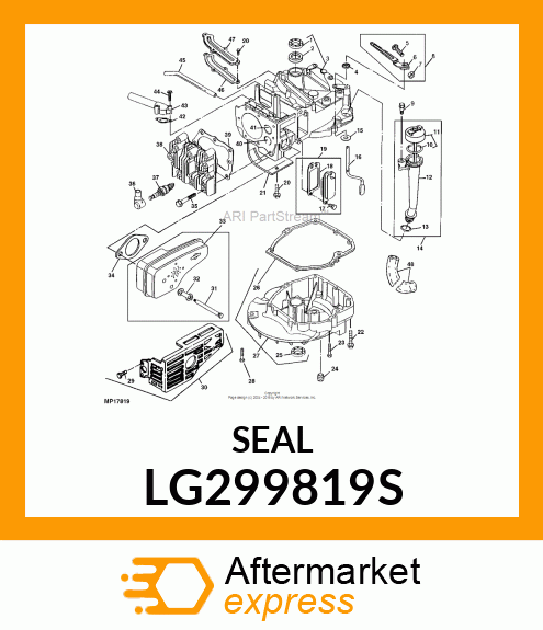 SEAL, OIL LG299819S