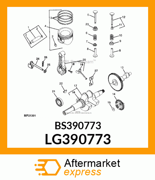Connecting Rod LG390773