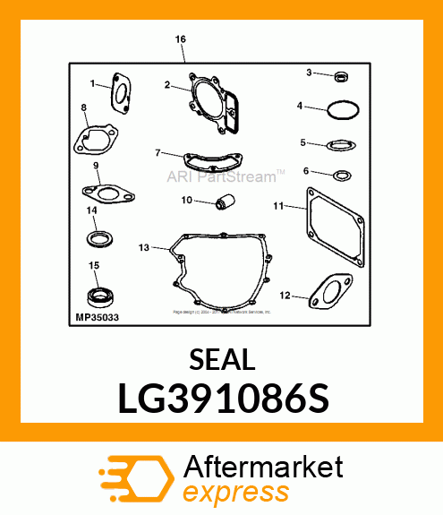 SEAL, OIL LG391086S