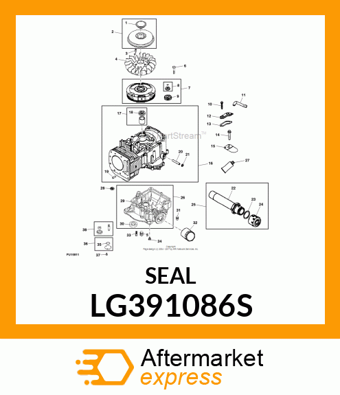 SEAL, OIL LG391086S