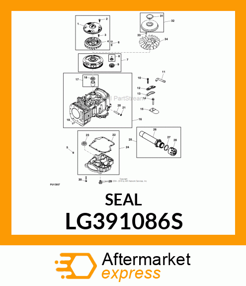 SEAL, OIL LG391086S