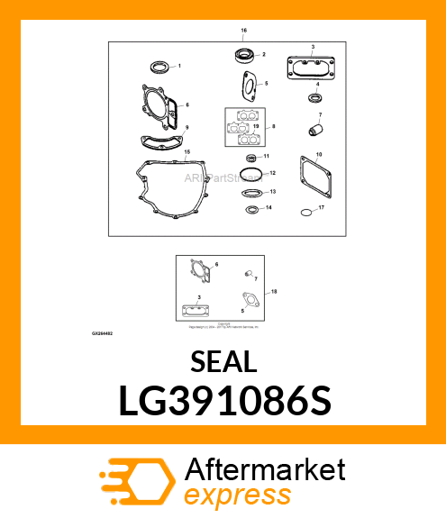 SEAL, OIL LG391086S