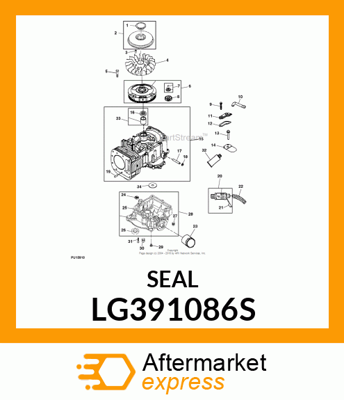 SEAL, OIL LG391086S