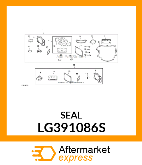 SEAL, OIL LG391086S