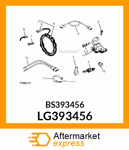 Wiring Lead LG393456