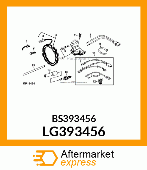 Wiring Lead LG393456