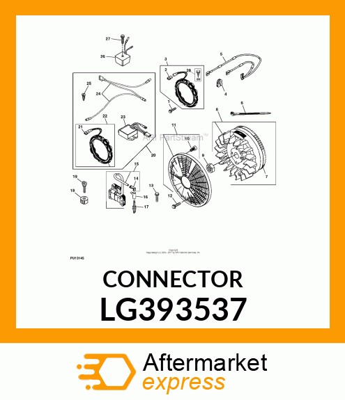 Electrical Connector Assy LG393537