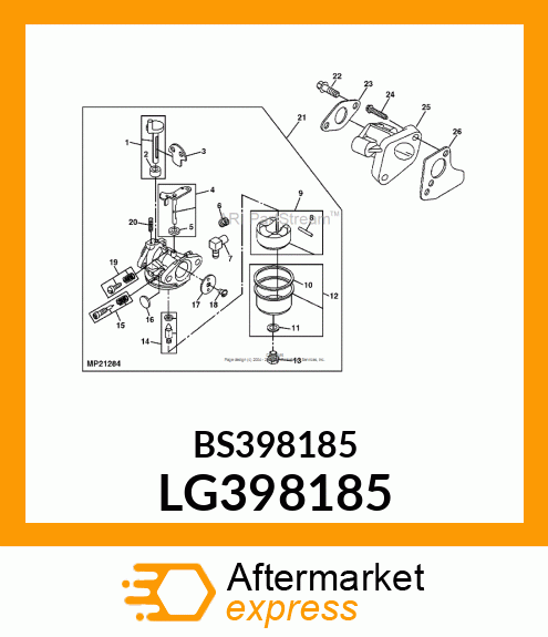 Screw LG398185