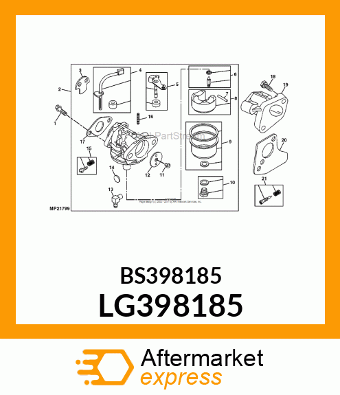 Screw LG398185