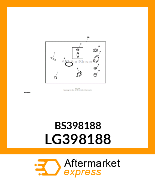 VALVE, INLET LG398188