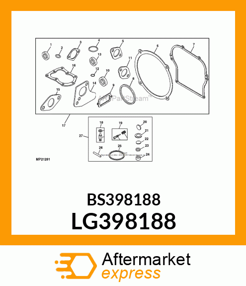 VALVE, INLET LG398188