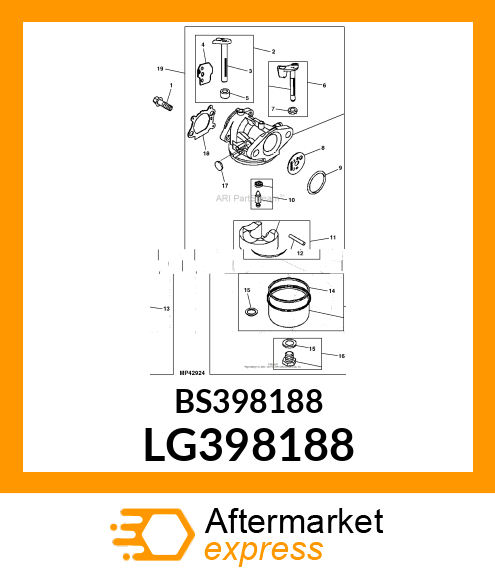 VALVE, INLET LG398188