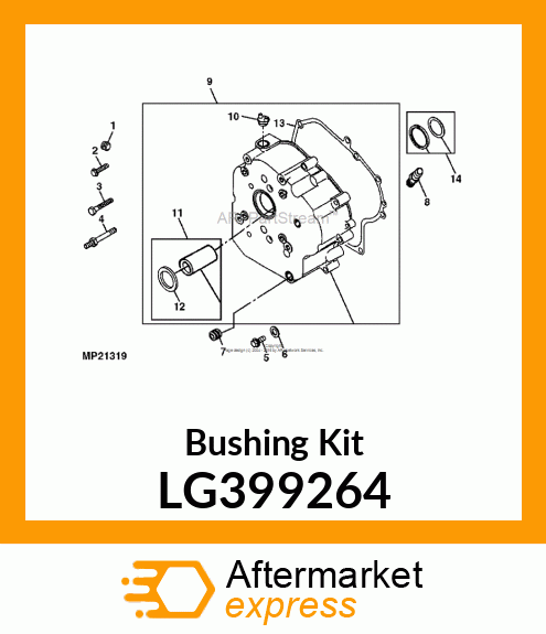 Bushing Kit LG399264