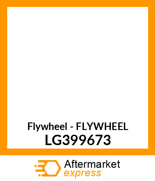 Flywheel - FLYWHEEL LG399673