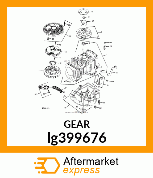 GEAR ASSEMBLY, RING lg399676