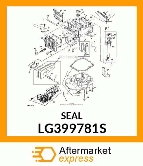 SEAL,OIL LG399781S