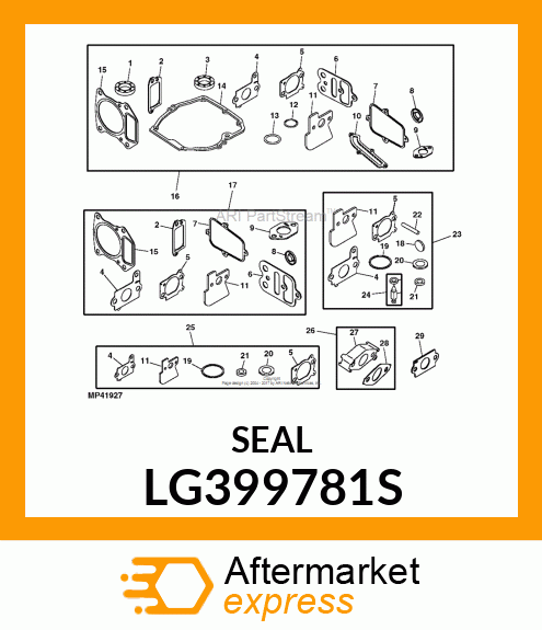 SEAL,OIL LG399781S