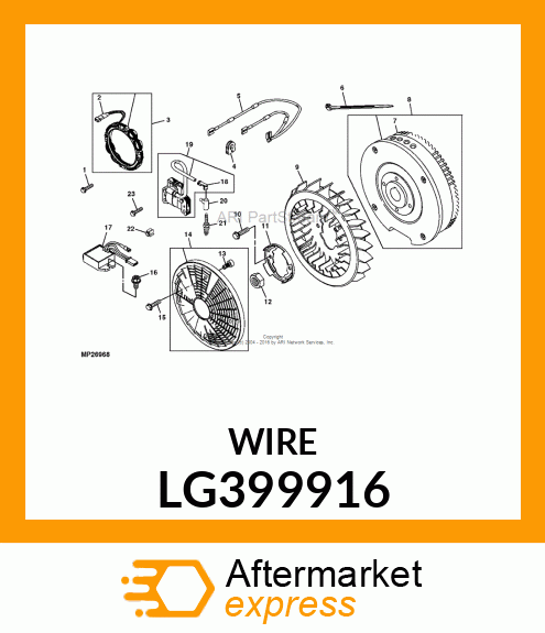 ALTERNATOR LG399916