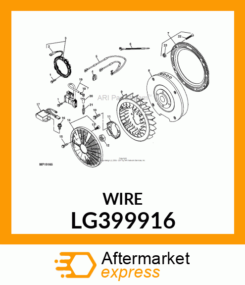 ALTERNATOR LG399916