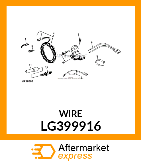 ALTERNATOR LG399916