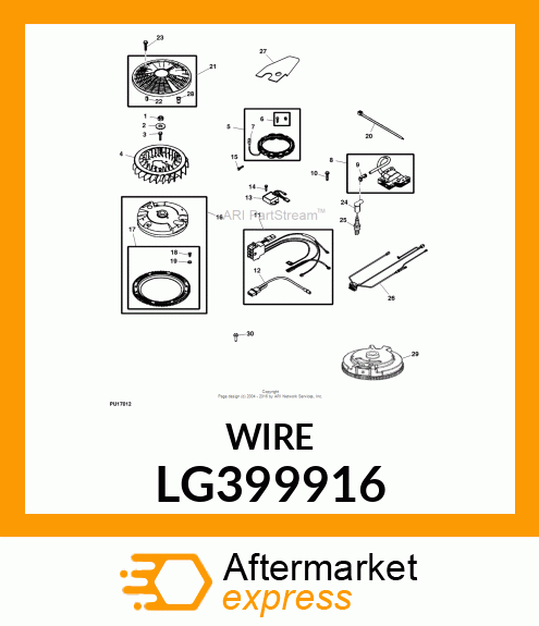 ALTERNATOR LG399916