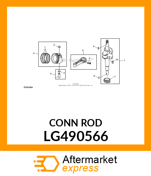 Connecting Rod LG490566