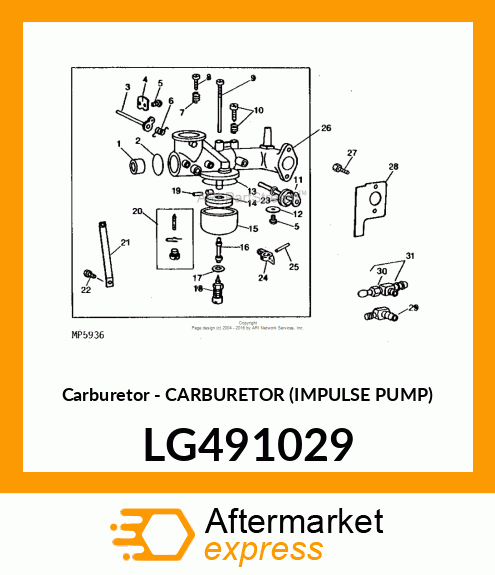 Carburetor LG491029