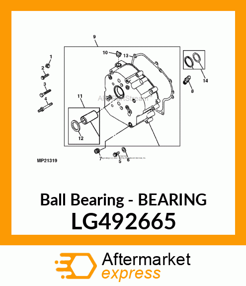 Ball Bearing LG492665