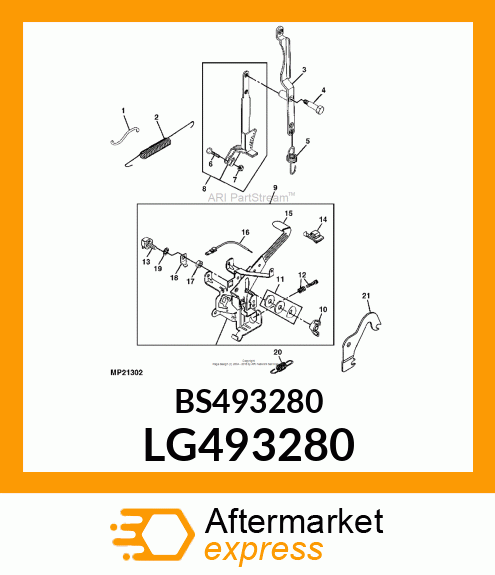 Screw LG493280